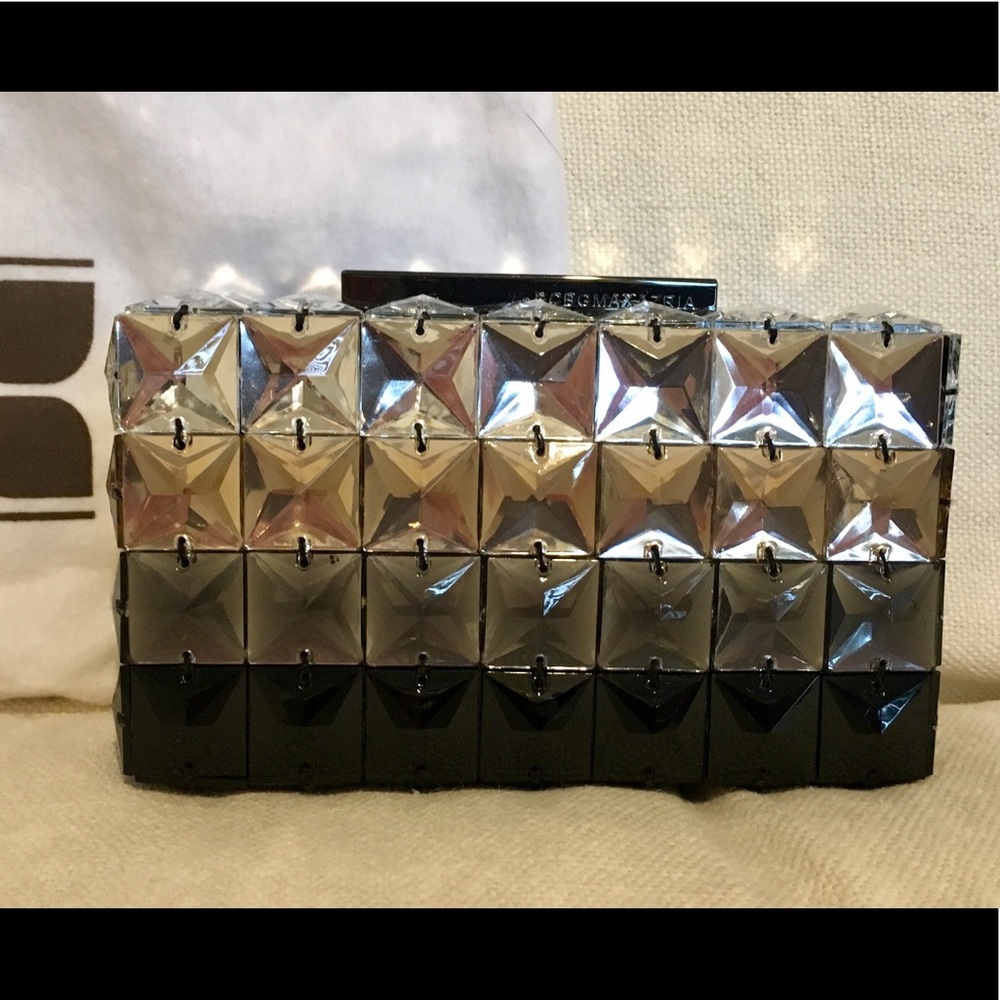 BCBG “Ombré” Evening Bag with dust cover